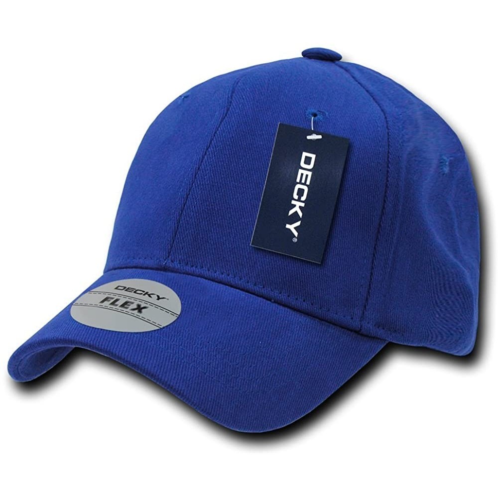 Baseball Caps Fitall Flex Baseball Cap - Royal - CP1199QD0JL $15.56