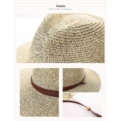 Sun Hats FANCET Bucket Hat for Women Foldable Sun UV SPF Cotton Hunting Fishing - 00722_coffee - CI18SQ87RT5 $21.78