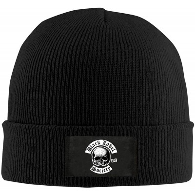 Skullies & Beanies Black Label Society Mafia Men Knitted Hat Winter Slouchy Warm Hat - C618ARAK9RL $19.09
