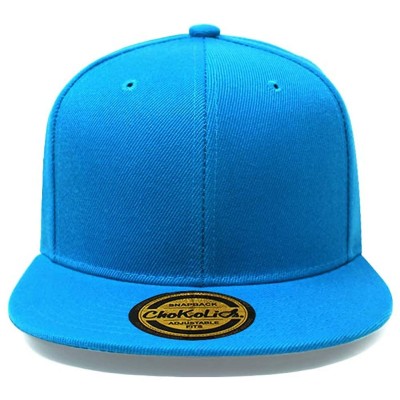 Baseball Caps Flat Visor Snapback Hat Blank Cap Baseball Cap - Turquoise - C718K0SS2LO $9.99