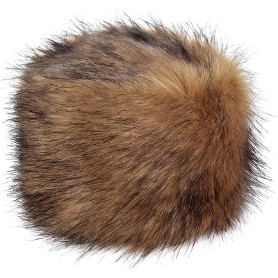 Bomber Hats Russian Faux Fur Hat for Women - Like Real Fur - Comfy Cossack Style - Beige Fox - CT110UBXBXJ $25.81