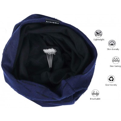 Skullies & Beanies Men Summer Beanie Long Slouchy Thin Lightweight Skull Cap B011h - B402-navy - CR1980488RR $12.48