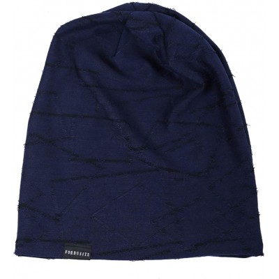 Skullies & Beanies Men Summer Beanie Long Slouchy Thin Lightweight Skull Cap B011h - B402-navy - CR1980488RR $12.48