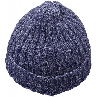 Skullies & Beanies Beanie Hats for Men Women-Baggy Knit Ski Warm Slouchy Cap - Style 3 Blue & White - C418ID8HHI3 $14.07