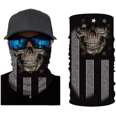 Balaclavas Multifunctional Bandana- Face Mask Bandanas-Headwear- Magic Scarf- Headband - National Flag 1 - C81987XA6LR $11.21