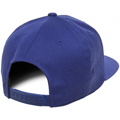 Baseball Caps One Ten Wool Cap - Snapback - 110F/T - Royal - CS12LLJ8KCP $10.49