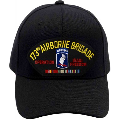 Baseball Caps 173rd Airborne - Operation Iraqi Freedom Veteran Hat/Ballcap Adjustable One Size Fits Most - Black - CO18TKCEID...