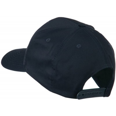 Baseball Caps Treble Clef with Notes Embroidered Cap - Navy - CJ11IH3LYR7 $19.35