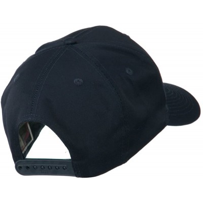 Baseball Caps Treble Clef with Notes Embroidered Cap - Navy - CJ11IH3LYR7 $19.35