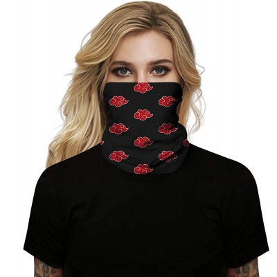 Balaclavas Men Women Face Bandana Dust Mask Balaclava Neck Gaiter Wrap Cool Printed (Multi-Function) - Naruto Akatsuki - CA19...