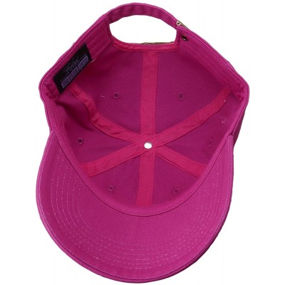 Baseball Caps 12-Pack Wholesale Classic Baseball Cap 100% Cotton Soft Adjustable Size - Fuchsia - CG18E6L53XT $36.50