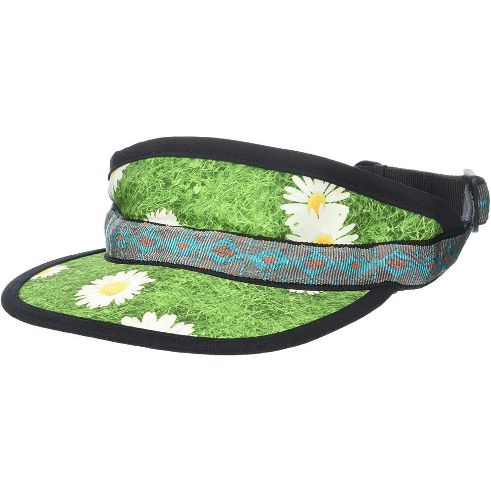 Visors Synthetic Strapvisor - Daisies - CC18G2UNCXX $23.16