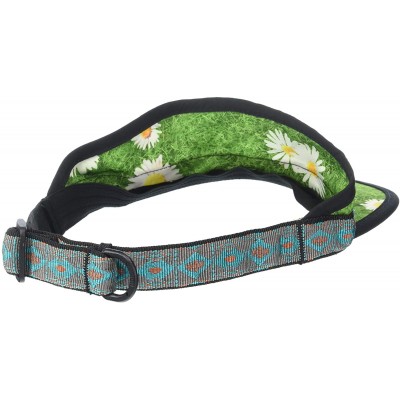 Visors Synthetic Strapvisor - Daisies - CC18G2UNCXX $23.16