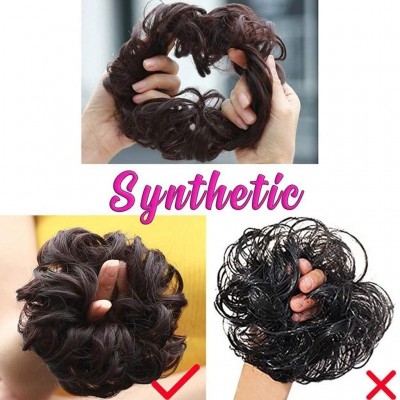 Fedoras Extensions Scrunchies Pieces Ponytail - Ao - CQ18ZLYYKR4 $7.74