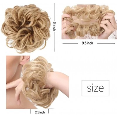 Fedoras Extensions Scrunchies Pieces Ponytail - Ao - CQ18ZLYYKR4 $7.74