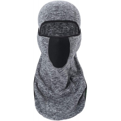 Balaclavas Balaclava-Ski Mask Winter Thicken Outdoor Face Mask Windproof Warmer Hood - 1-pack Gray(thicken) - CX18602X8HK $8.99