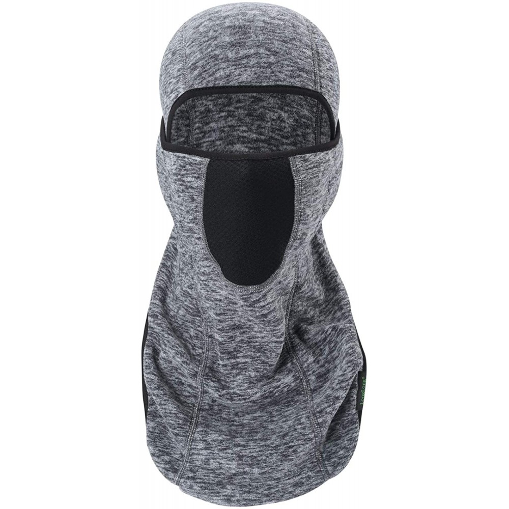 Balaclavas Balaclava-Ski Mask Winter Thicken Outdoor Face Mask Windproof Warmer Hood - 1-pack Gray(thicken) - CX18602X8HK $8.99