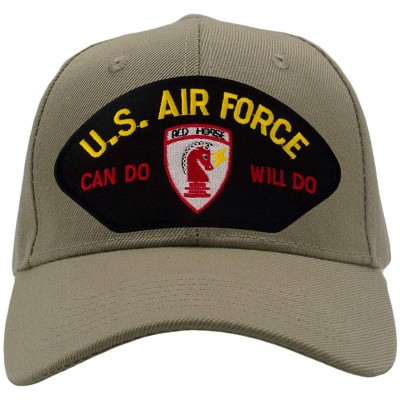 Baseball Caps US Air Force RED Horse - Can Do Will Do - Hat/Ballcap Adjustable One Size Fits Most - Tan/Khaki - CQ18SXQ5M82 $...