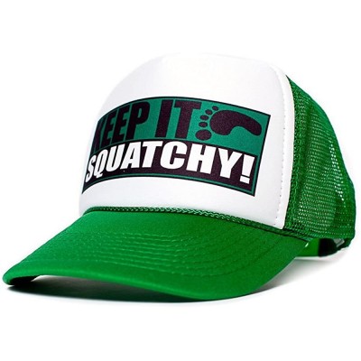 Baseball Caps Unisex-Adult One Size Trucker Hat Multi - Green - CU125BTWM4N $11.81