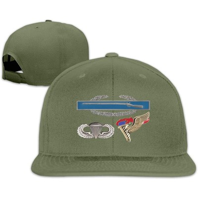 Baseball Caps CIB Master Airborne Pathfinder Unisex Adult Baseball Caps Dad Cap Plain Caps Jeans Caps - Moss Green - CZ193WHQ...