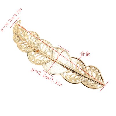 Headbands Bridal Wedding Hair Accessories Headdress Gold Silver Headband Hair Comb Clip Hairpin Crown Jewelry - 12 - CJ18X93Z...