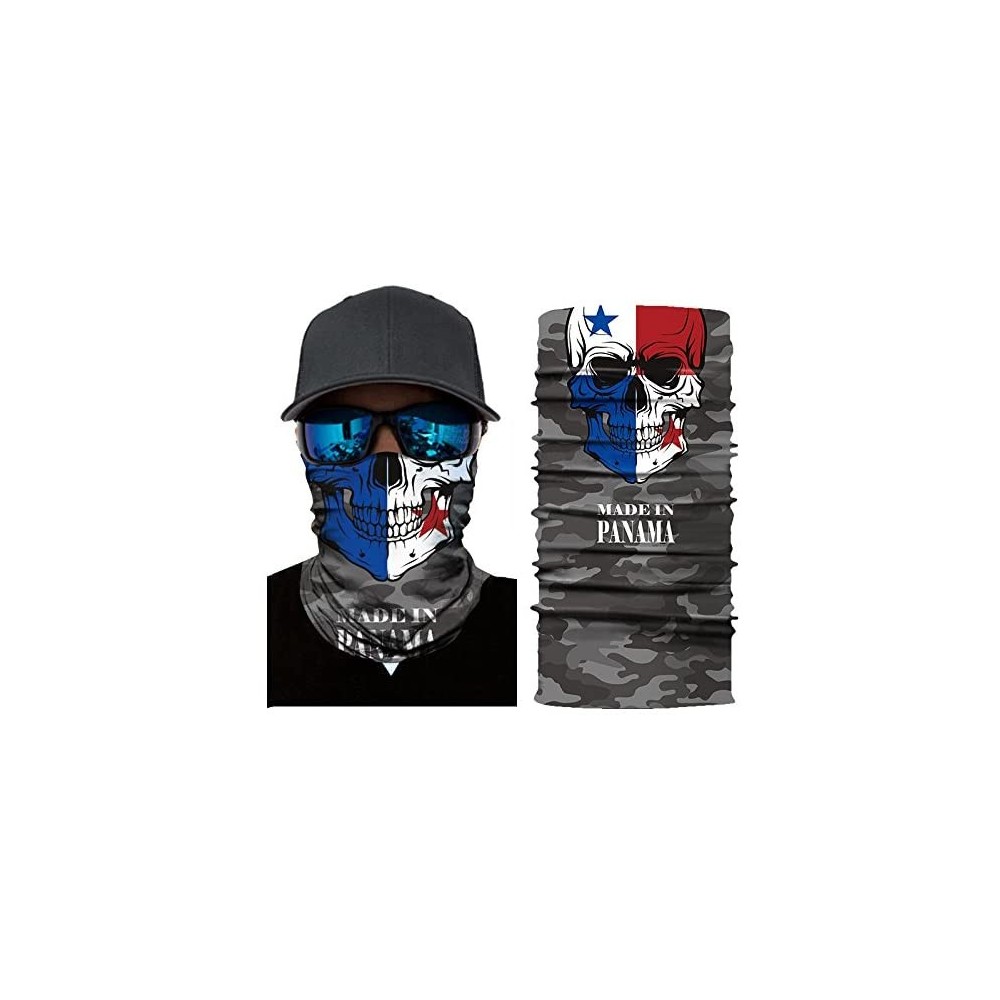 Balaclavas Custom Magic Scarf Outdoor Headwear Bandana- Seamless Face Cover Bandana with Your Text/Image for Men/Women - CS19...