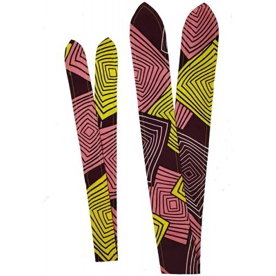 Headbands African Print Headband Hair Accessory for Women/Girls （2 Headbands 1 Big and 1small） - L2-1 - CB18QMA3SS5 $9.64