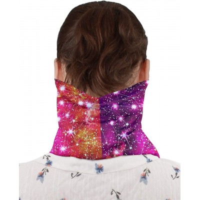 Headbands Womens Starry Night Sky Moon Stars Space Constellations Planets Mrs Frizzle Face Mask Bandanas Headbands - C3198S0Z...