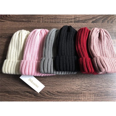 Skullies & Beanies Knit Hat for Womens Girls Fleece Winter Slouchy Beanie Hat with Real Raccon Fox Fur Pom Pom - Style02 Blac...