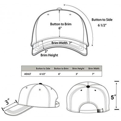 Baseball Caps Unisex Washed Dyed Cotton Adjustable Solid Baseball Cap - Dfh269-black Forest - CM18GM8KIR2 $9.92