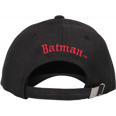 Baseball Caps Superman Shield Embroidery Baseball Cap AC3260 - Batblack - CG18M0XSR6N $28.31