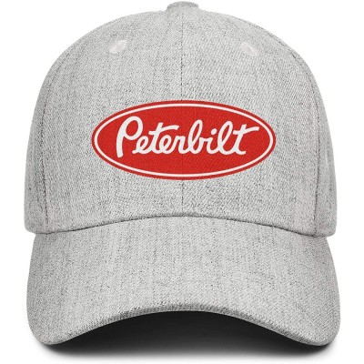 Baseball Caps Men Novel Baseball Caps Adjustable Mesh Dad Hat Strapback Cap Trucks Hats Unisex - Grey-2 - CI18AH0XSRT $17.17