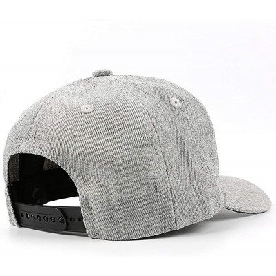 Baseball Caps Men Novel Baseball Caps Adjustable Mesh Dad Hat Strapback Cap Trucks Hats Unisex - Grey-2 - CI18AH0XSRT $17.17