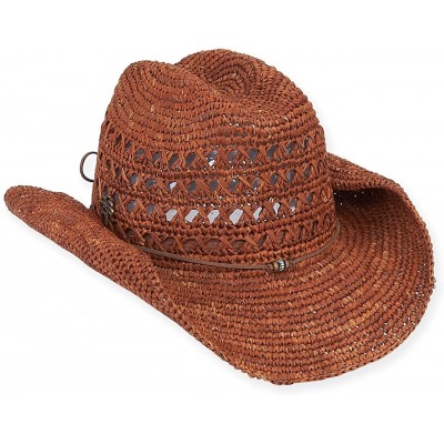 Sun Hats Cowboy Hat - Brown - CV17AATDSGI $31.62