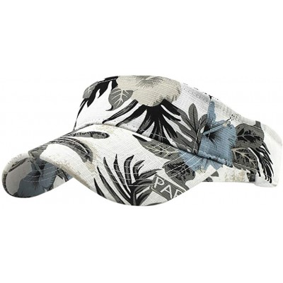 Headbands Sun Sports Visor Men Women-Cotton Cap Hat-Baseball Cap - Wh2 - CJ196MA750N $9.72