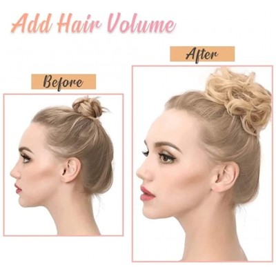 Cold Weather Headbands Extensions Scrunchies Pieces Ponytail - B-g - CM18YO5ANCD $11.10