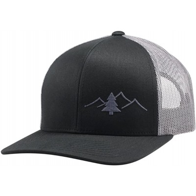 Baseball Caps Trucker Hat - The Great Outdoors - Black/Graphite - CE17XW8522K $51.82
