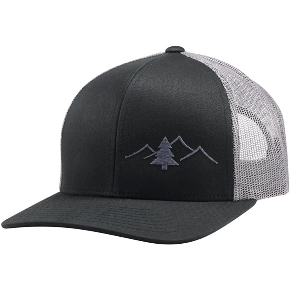 Baseball Caps Trucker Hat - The Great Outdoors - Black/Graphite - CE17XW8522K $20.36