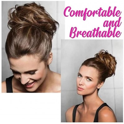 Cold Weather Headbands Extensions Scrunchies Pieces Ponytail - B-g - CM18YO5ANCD $11.10