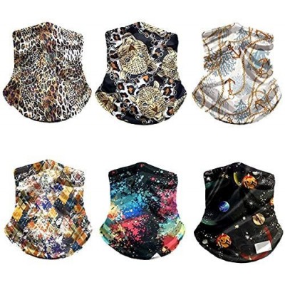 Balaclavas Protection Bandanas Balaclavas Headwear Fishing - Printed 2- 6pcs - CR199OC69QD $22.21