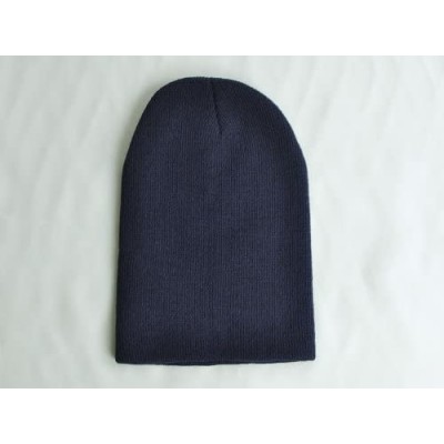 Skullies & Beanies Warm Comfortable Winter Knitted Beanie Hats (Dark Grey) - Dark Grey - CN11IFUHYSZ $9.45