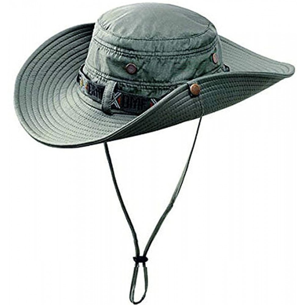 Sun Hats Jungle Camo Boonie Sun Hat Snap Wide Brim Caps Outdoor Fishing Hunting Safari Cap - 11 - C218R25NK9C $15.66