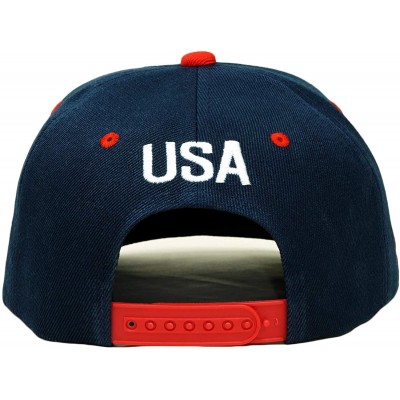 Baseball Caps Trump Keep America Great! Embroidery Hat Adjustable 45 President USA Eagle Baseball Cap - Navy - CA18E8UNXEO $1...