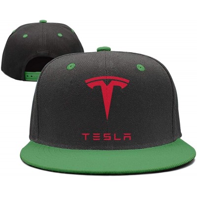 Baseball Caps Classic Tesla Car Baseball Hat for Mens Womens Trucker Cap - Tesla-14 - CA18LG0L9RA $19.75