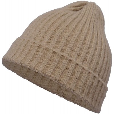 Skullies & Beanies Beanie Knit Hat Warm Winter Daily Slouchy Skull Beanies Cap for Women Kids - Khaki - CB18IE96DYC $11.36