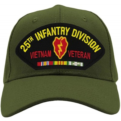 Baseball Caps 25th Infantry Division - Vietnam Veteran Hat/Ballcap Adjustable One Size Fits Most - Olive Green - CN18L5ZE0ZH ...