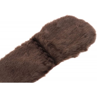 Skullies & Beanies 3-in-1 Multi-Functional Animal Hat- Scarf- Mitten Combo - Brown Bear - CT126P70BWZ $15.08