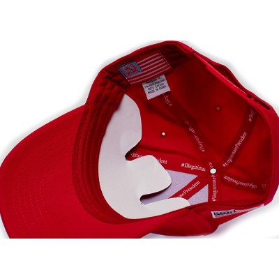 Baseball Caps Anti Trump Hat Russia Upside Down USA Flag Cap Anti Make America Great Again Cap Red - CV18YCIHI0C $19.63