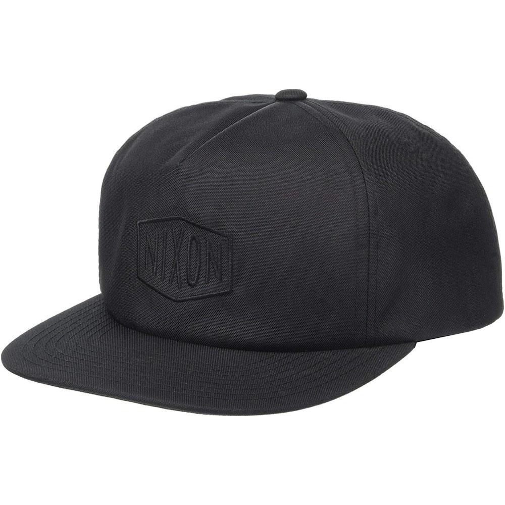 Baseball Caps Men's Lockup Snapback Hat - All Black/Black - C6124QRT4XX $17.82