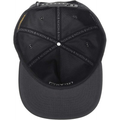 Baseball Caps Men's Lockup Snapback Hat - All Black/Black - C6124QRT4XX $17.82